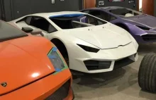 Policja zamknęła fabrykę nielegalnych replik Ferrari i Lamborghini