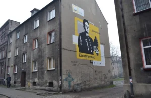 Romowie w Zabrzu. Mural na ul. Buchenwaldczyków