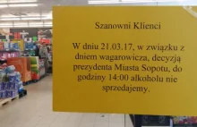 Z okazji Dnia Wagarowicza w Sopocie nie można kupić alkoholu do godz. 14