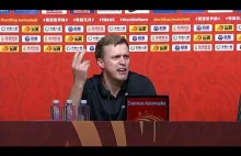 Dainius Adomaitis - trener litewskiej kadry o sędziach: "This is fucking joke"