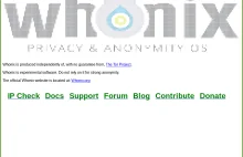 Whonix- chroń swoją prywatność