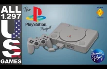 The PlayStation Project - 1297 gier z Playstation 1 w jednym filmie