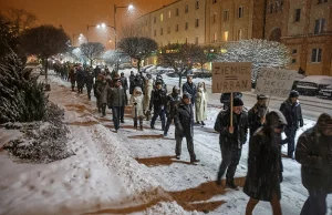 Protest przeciw manipulacjom w TVP