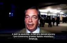 Nigel Farage u Rona Paula o migrantach i przyszłości UE