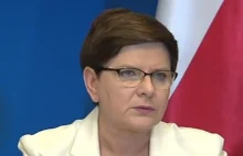 Premier Szydło po szczycie w Brukseli: "Polska wyklucza poparcie dla...