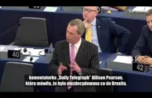 Nigel Farage vs Guy Verhofstadt - o molestowaniu