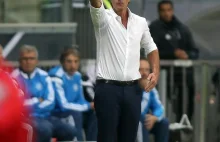 Joachim Loew na meczu Niemcy - Polska