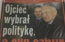 "Fakt" o synu Leszka Millera: "ojciec wybrał politykę, a syn sznur"