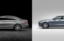 Mercedes klasy E W213 vs Volvo S90