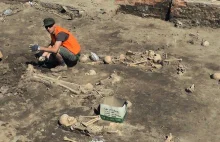 Kolejne odkrycia archeologów na pl. Litewskim. Odkopano szczątki już stu...