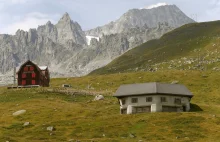 Szwajcarskie bunkry w Alpach