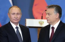 Orbán w czasie spotkania z Putinem skrytykował unijne sankcje wobec Rosji.