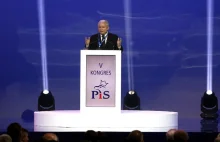 [VIDEO]Kongres PIS: "Moją narzeczoną jest partia", "lider jest tylko jeden"