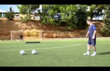 Lionel Messi Amazing Goals in Training (impossible