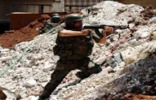 Armia syryjska odblokowała po 3 latach broniących się w bazie Kweiris pod Aleppo