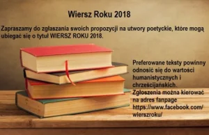 WIERSZ ROKU 2018