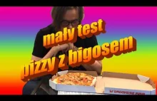 Test pizzy z bigosem