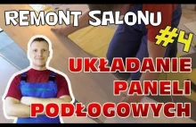 Jak ułożyć panele podłogowe - Remont salonu #4