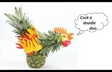050. Pineapple rooster - free carving course / Kogut z ananasów - kurs c...