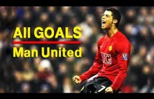 Wszystkie 118 bramek Cristiano Ronaldo strzelonych dla Manchesteru United