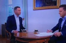 Prezydent Andrzej Duda: "Jestem bezpardonowo atakowany przez Ewę Kopacz...