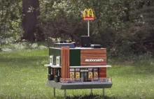 W Szwecji powstał najmniejszy na świecie McDonald's. Służy pszczołom