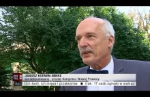 Janusz Korwin-Mikke tworzy międzynarodówkę (28.07.2014) Superstacja.