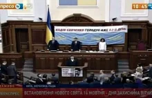 Rada Najwyższa Ukrainy uczciła minutą ciszy kata Polaków Romana Szuchewycza
