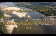 Budowa Mostu Południowego w Warszawie - Fragment POW...