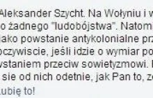 "Bandera to bohater bo zabijał takich jak ty"! Doprowadzeni do majdanowej szajby