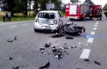 Policjanci uratowali życie motocyklisty. "Liczyła się każda sekunda" (WIDEO)