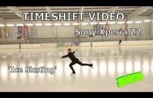 Sony Xperia Z2- Timeshift Video (120fps slow motion) 'Ice Skating'