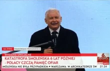 Tak Kaczyński "świętuje" rocznicę śmierci brata i współpracowników politycznych