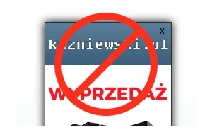 Firma kuzniewski.pl prawdopodobnie upada - uważajcie, zanim dokonacie zakupu.