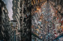 Fotograf Tristan Zhou rejestruje zdjęcia azjatyckich miejskich blokowisk