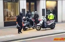 Anglia: Grupa Biker Biker przechwytuje ciężarówkę pełną kradzionych...