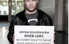 Maciej Stuhr walczy z homofobią w Polsce. Wsparł środowisko LGBT