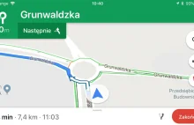 Nowe zasady ruchu drogowego wg Google Maps