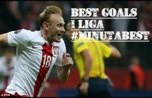 1 LIGA POLSKA- NAJŁADNIEJSZE GOLE - #MINUTABEST