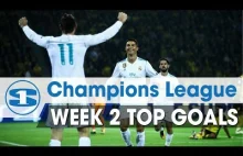 CHAMPIONS LEAGUE 17/18 ● WEEK 2 TOP 10 GOALS ● HD 1080p ● UCL GROUP STAGE