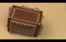 50kbit Core Memory - przykład pamięci z zamierzchłych czasów