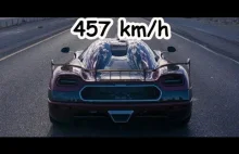 [Top Speed 457 km/h] Koenisegg Agera RS - Bugatti