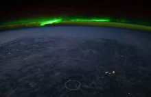 Zorze polarne widziane z ISS na filmie 4K od NASA