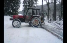 Zetor 7245 / 6748 zrywka drewna