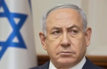 Premier Izraela Benjamin Netanjahu z zarzutami korupcyjnymi