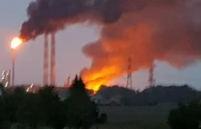 Eksplozja i pożar rafinerii w Niemczech. Co najmniej osiem osób rannych
