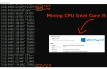 Fckbankscoin mining Intel Core i5