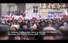 Zaproszenie: Marsz w obronie pluralizmu w polskich mediach - Warszawa, 21.04.12r