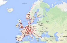 Pojawiły się nowe stacje supercharger tesli w planach na 2015 rok