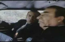Breżniew i Nixon jadą samochodem